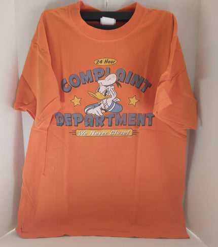 Donald Duck Complaint Department T-shirt - We Got Character Toys N More