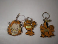 Garfield Keychains Lot of 3 - We Got Character Toys N More