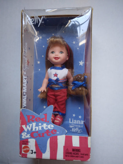 Red White & Cute Liana Barbie Doll - We Got Character Toys N More