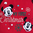 Mickey and Minnie Mouse Holiday Blanket Sleeper for Baby - We Got Character Toys N More