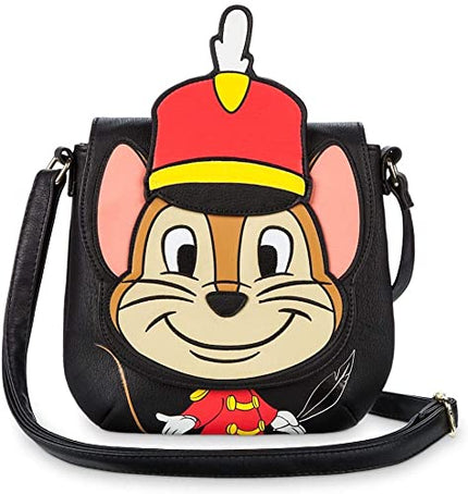 Loungefly Disney Parks Dumbo - Timothy Mouse Crossbody Bag Purse - We Got Character Toys N More