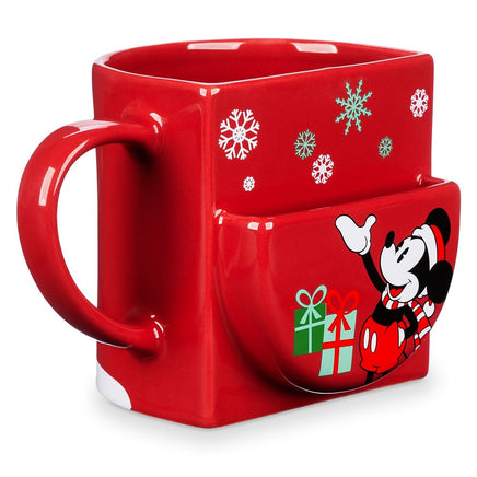 Disney Mickey Mouse Holiday Cookie Holder Mug - We Got Character Toys N More