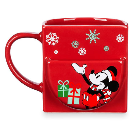 Disney Mickey Mouse Holiday Cookie Holder Mug - We Got Character Toys N More