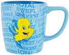 Disney Parks My Little Mermaid Personality Flounder Ceramic Coffee Mug - 12 Ounce - We Got Character Toys N More