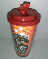 I Love You Mason Jar Travel Cup - We Got Character Toys N More