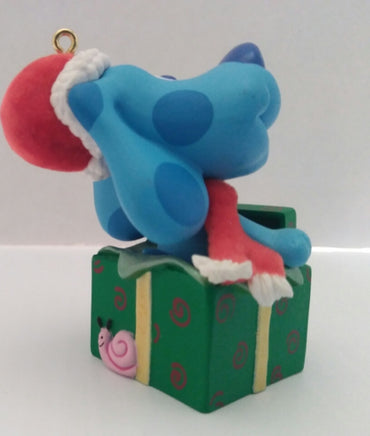 2000 Hallmark Keepsake Blue's Clues Surprise Package Holiday Christmas Ornament - We Got Character Toys N More