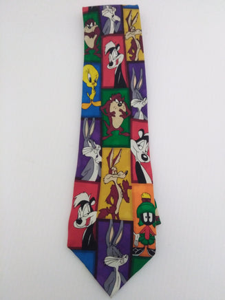 Multicolored Looney Tunes Tie - We Got Character Toys N More