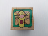 Tigger Frame Wooden Rubber Stamp - We Got Character Toys N More