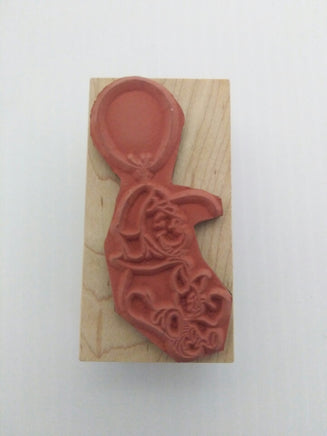 Fly High Pooh & Piglet Wooden Stamper - We Got Character Toys N More