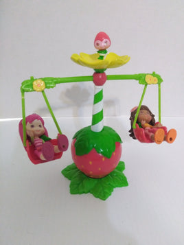 Hasbro Strawberry Shortcake Swing Set with Orange Blossom, Raspberry Torte - We Got Character Toys N More