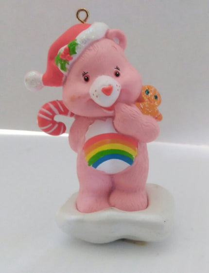 Cheer Bear Christmas Ornament American Greetings 2005 Care Bears Rainbow - We Got Character Toys N More