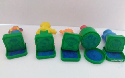 Sesame Street Figurine Ink Stamper Set - We Got Character Toys N More