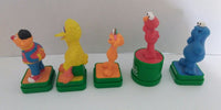 Sesame Street Figurine Ink Stamper Set - We Got Character Toys N More