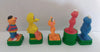 Sesame Street Figurine Ink Stamper Set - We Got Character Toys N More