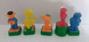 Sesame Street Figurine Ink Stamper Set - We Got Character Toys N More