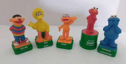 Sesame Street Figurine Ink Stamper Set - We Got Character Toys N More