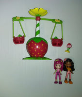 Hasbro Strawberry Shortcake Swing Set with Orange Blossom, Raspberry Torte - We Got Character Toys N More