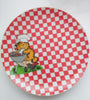Garfield Barbeque Grill Plate Sample - We Got Character Toys N More