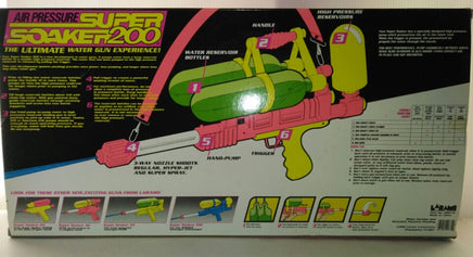 1990 Larami Super Soaker 200 Water Gun - We Got Character Toys N More