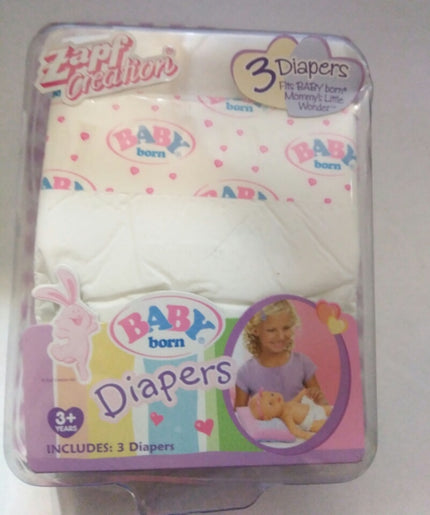 Baby Born Doll Diapers - We Got Character Toys N More