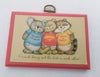 Hallmark Shirt Tales Wooden Wall Plaque Picture - We Got Character Toys N More