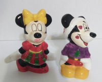 Mickey and Minnie Christmas Salt n Pepper Shakers - We Got Character Toys N More