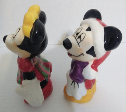 Mickey and Minnie Christmas Salt n Pepper Shakers - We Got Character Toys N More