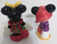 Mickey and Minnie Christmas Salt n Pepper Shakers - We Got Character Toys N More