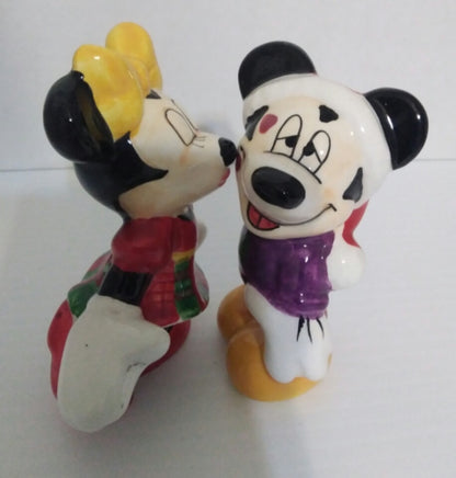 Mickey and Minnie Christmas Salt n Pepper Shakers - We Got Character Toys N More