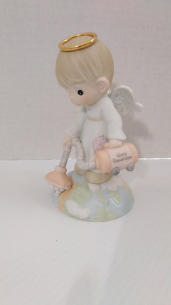 With A Little Help From Above Precious Moments Figurine - We Got Character Toys N More