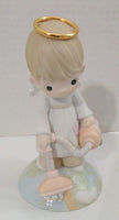 With A Little Help From Above Precious Moments Figurine - We Got Character Toys N More