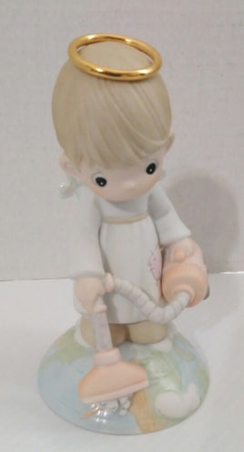 With A Little Help From Above Precious Moments Figurine - We Got Character Toys N More