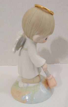 With A Little Help From Above Precious Moments Figurine - We Got Character Toys N More