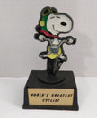 Snoopy Aviva Trophy Worlds Greatest Cyclist - We Got Character Toys N More