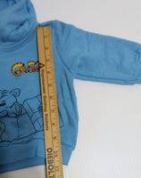 Garfield & Pooky Blue Sweatshirt Hoodie - We Got Character Toys N More