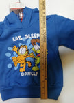 Garfield Odie Blue Sweatshirt Hoodie - We Got Character Toys N More