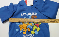 Garfield Odie Blue Sweatshirt Hoodie - We Got Character Toys N More