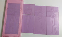 Barbie  Fashion Plates Rub & Color - We Got Character Toys N More