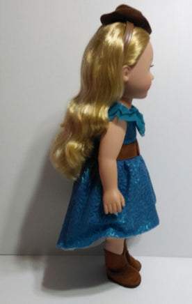 2013 Cititoy 18" Doll Blonde Cowgirl - We Got Character Toys N More