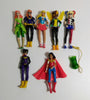 Lot of 7 Female DC Superheroes Action Figures - We Got Character Toys N More