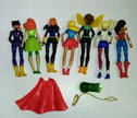 Lot of 7 Female DC Superheroes Action Figures - We Got Character Toys N More