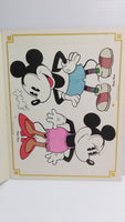 Mickey & Minnie Steppin' Out Paper Doll Book - We Got Character Toys N More