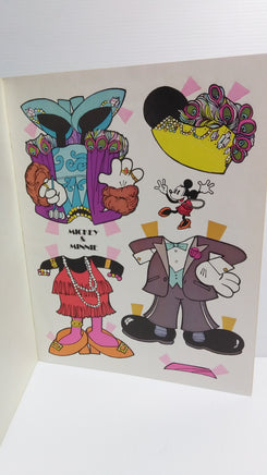 Mickey & Minnie Steppin' Out Paper Doll Book - We Got Character Toys N More