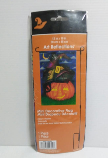 Art Reflections Halloween Cat Flag - We Got Character Toys N More