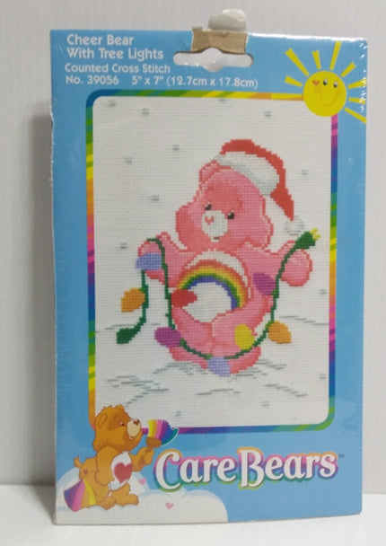 Care Bears Counted Cross Stitch Kit Cheer Bear - We Got Character Toys N More