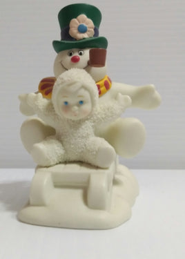 Snowbabies Dept 56 "Fun With Frosty The Snowman" Collectible Figurine - We Got Character Toys N More