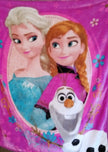 Disney  Frozen Plush Fleece Throw Blanket 48 x 80 - We Got Character Toys N More