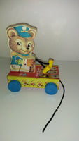 Fisher Price Tiny Teddy Xylophone Pull Toy - We Got Character Toys N More