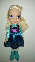 Disney Frozen Toddler Doll - Elsa w/ Ice Skates - We Got Character Toys N More