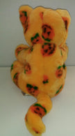 BABW Orange Pumpkin Cat Build a Bear Halloween Kitten - We Got Character Toys N More